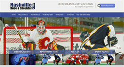 Desktop Screenshot of nashvilleknee.com