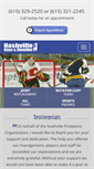 Mobile Screenshot of nashvilleknee.com